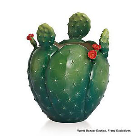 Franz Porcelain Wild Wonder Cactus Vase FZ02185