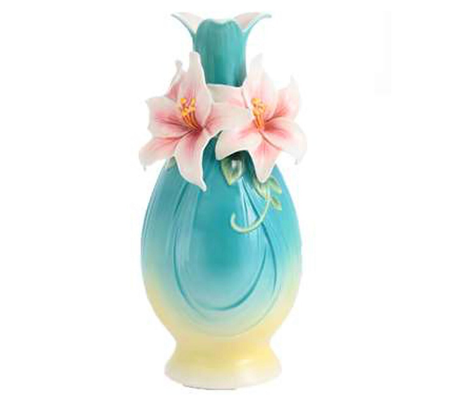 Franz Porcelain Tenderness and Mercy Modonna Lily Small Vase FZ03022, MPN: FZ03022,