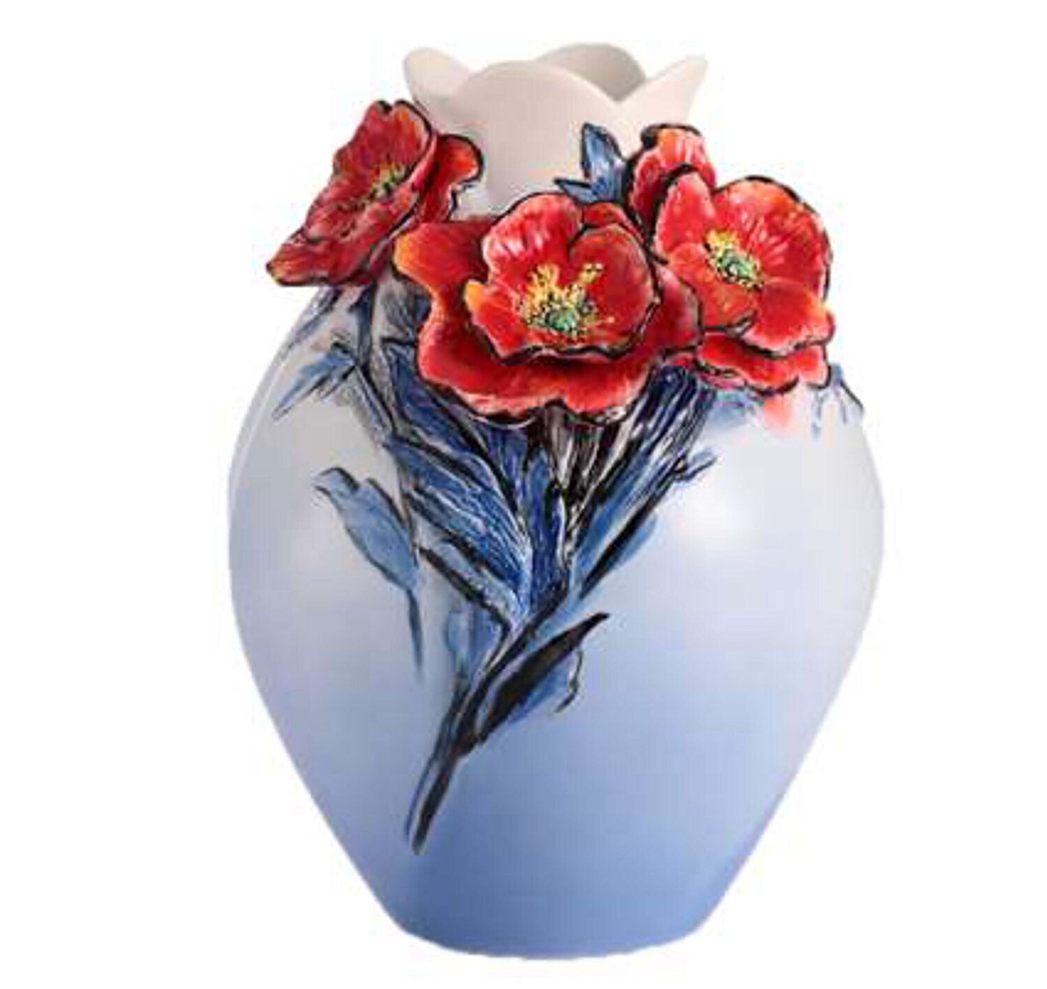 Franz Porcelain Springpromise Camellia Mid Size Vase FZ03020