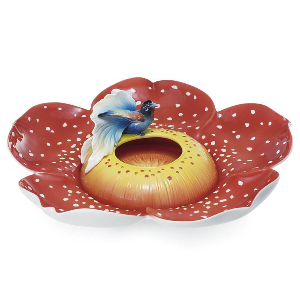 Franz Porcelain Rain Forest Little Dwellers Ornamental Platter FZ02021