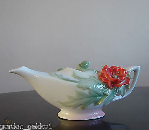 Franz Porcelain Poppy Demi Tasse Teapot FZ00885