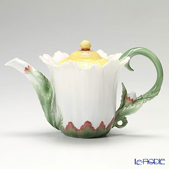 Franz Porcelain Oxeye Daisy Flower Teapot FZ00996