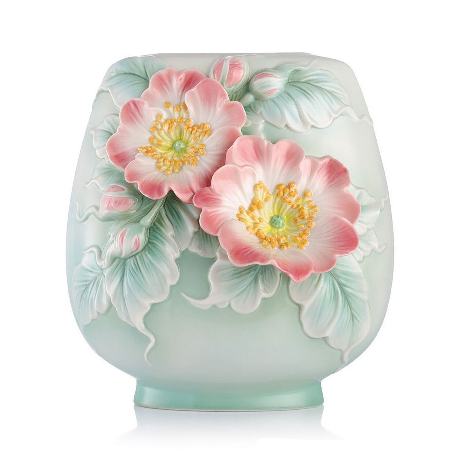 Franz Porcelain Memory Of Love Rose Vase FZ03133