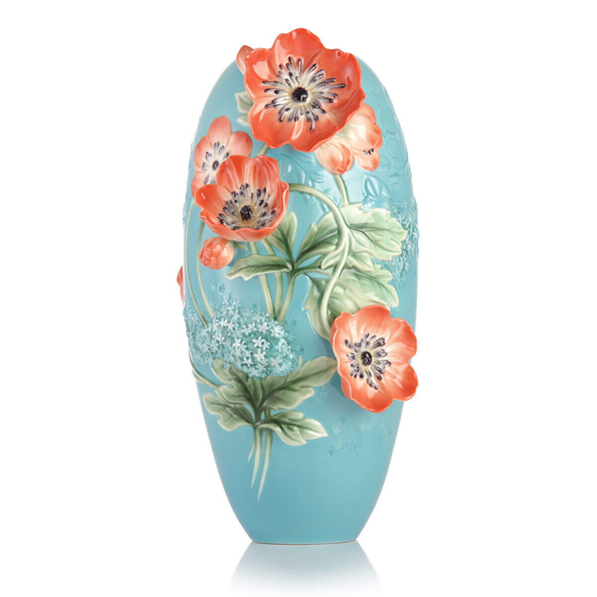 Franz Porcelain Love and Hope Anemone Flower FZ03119