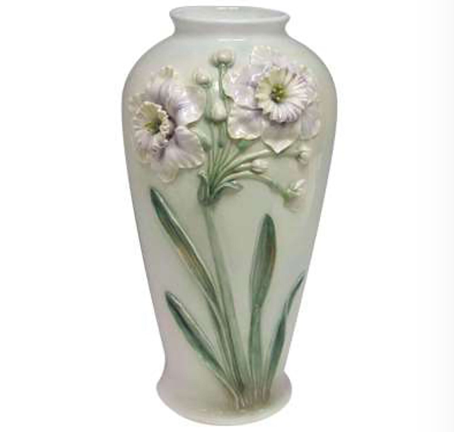 Franz Porcelain Daffodil Large Porcelain Flower Vase FZ00057