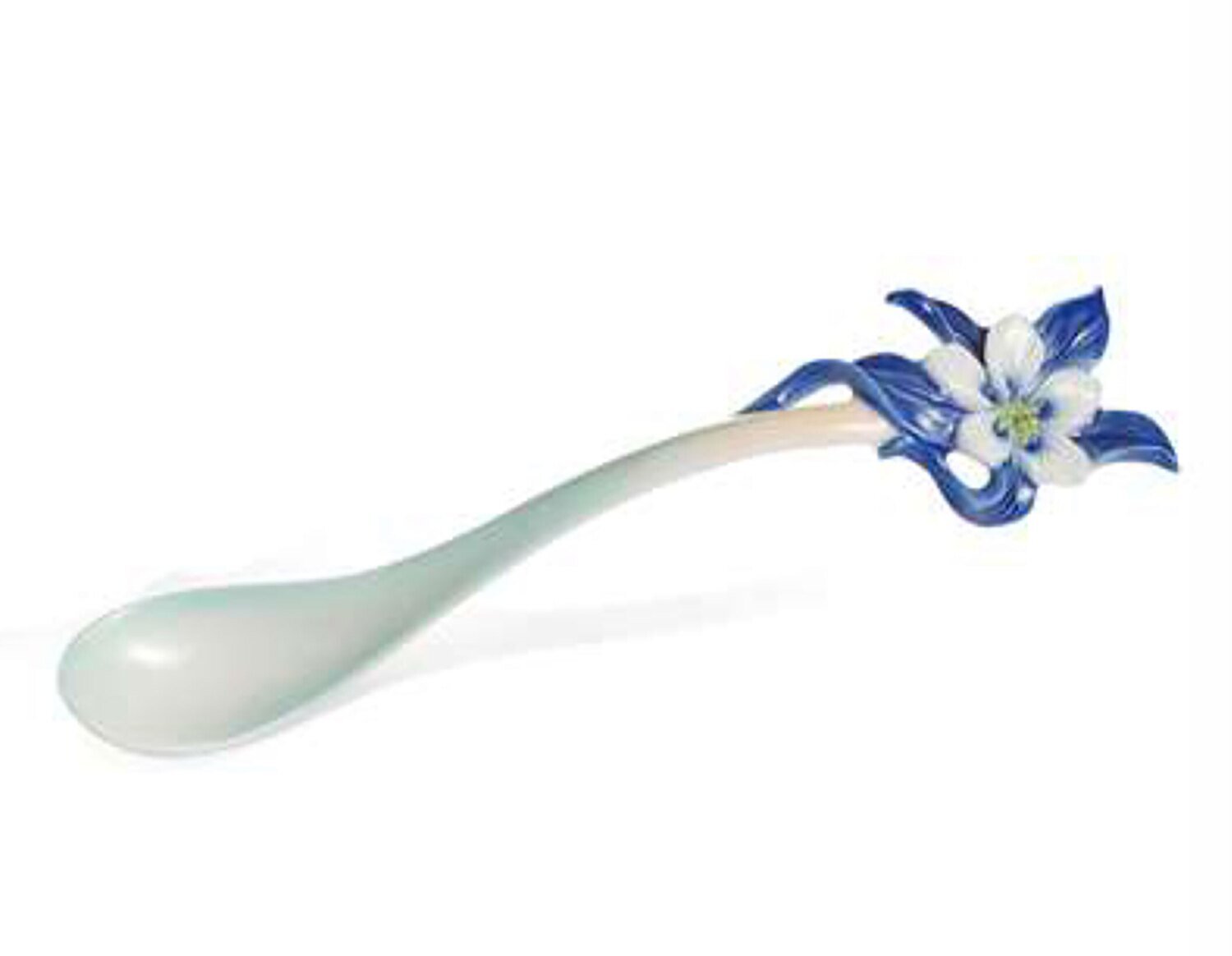 Franz Porcelain Columbine Wildflowers Spoon FZ02083
