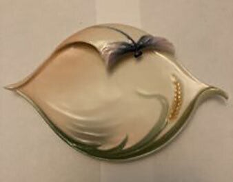 Franz Porcelain Butterfly Plate4&quot; FZ00771