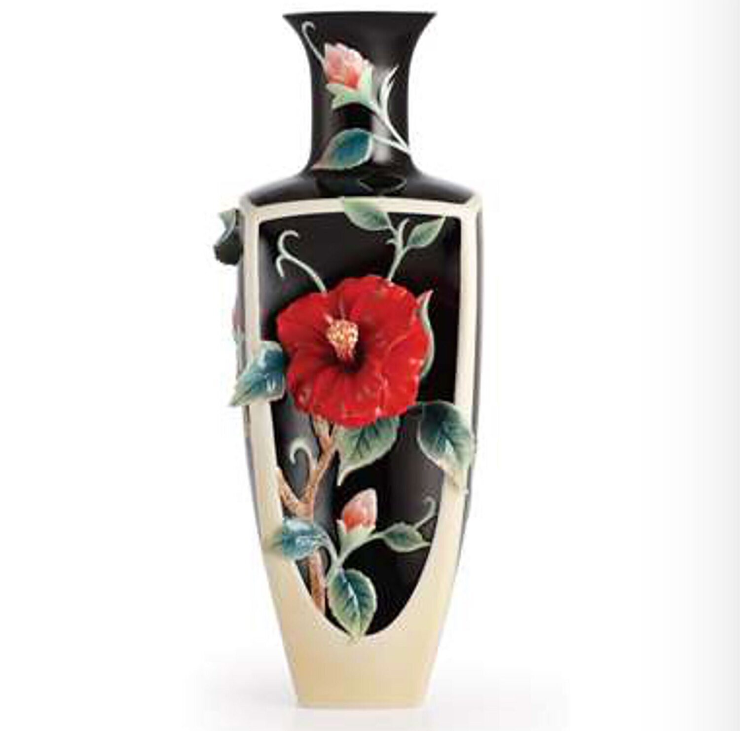 Franz Porcelain Beyond All Praise Camellia Large Vase FZ02968, MPN: FZ02968,