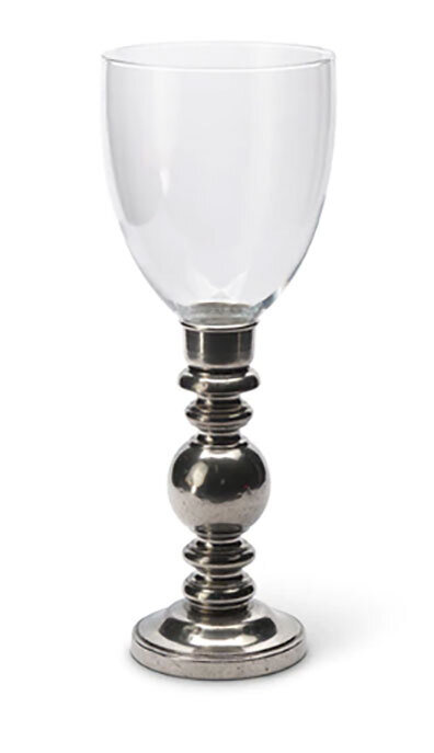 Arte Italica Giovanna Large Fluted Hurricane GIO3670