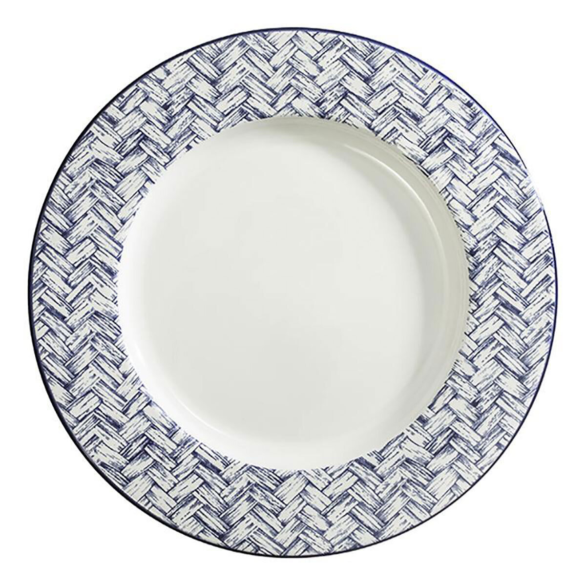 Halcyon Days Nina Campbell Serengeti Basket Weave 13 Inch Charger BCNCB1113PC, MPN: BCNCB1113PC,