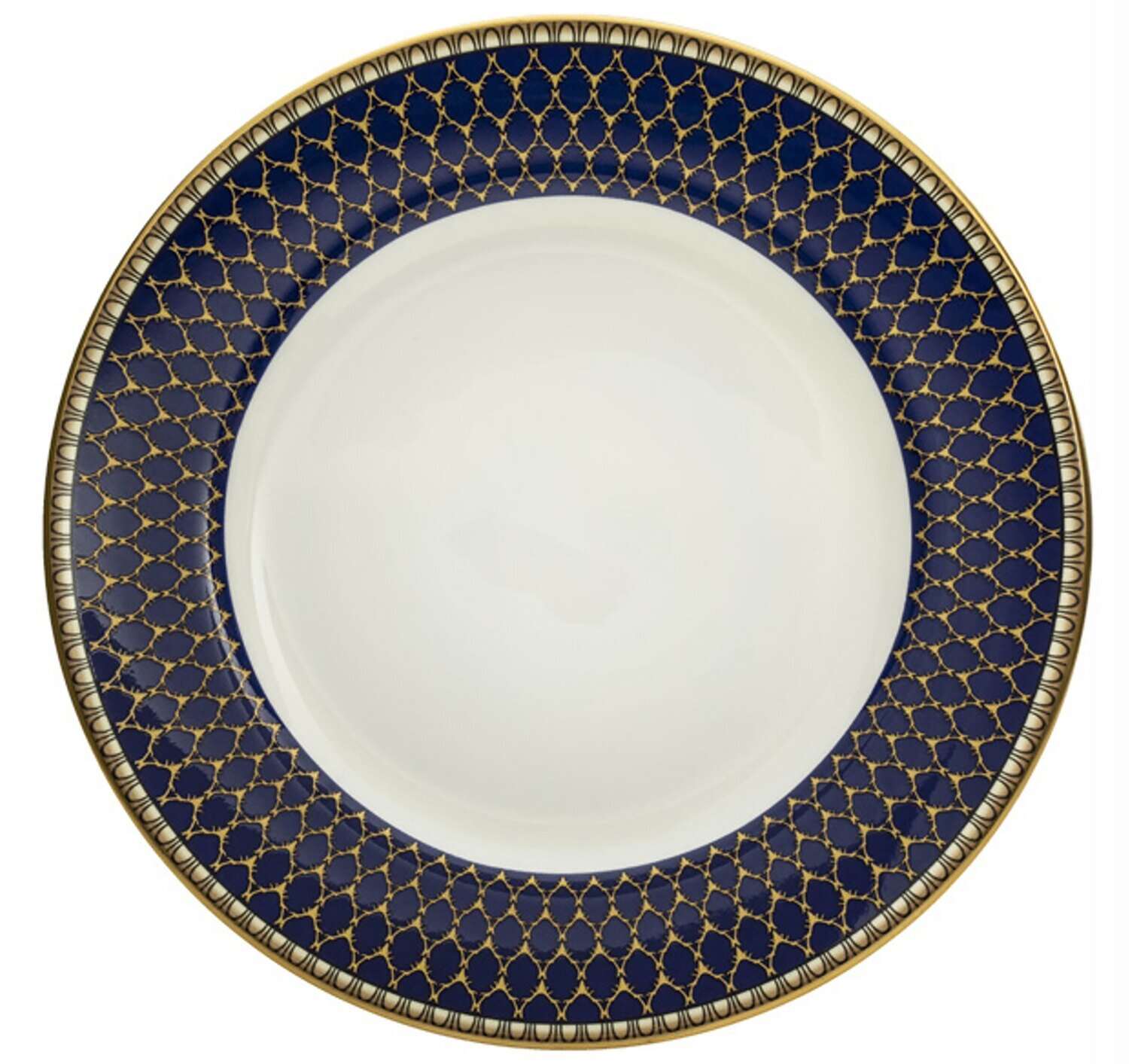 Halcyon Days Gordon Castle Antler Trellis Midnight Gold 13 Inch Charger Plate BCGAT1113PG, MPN: BCG…