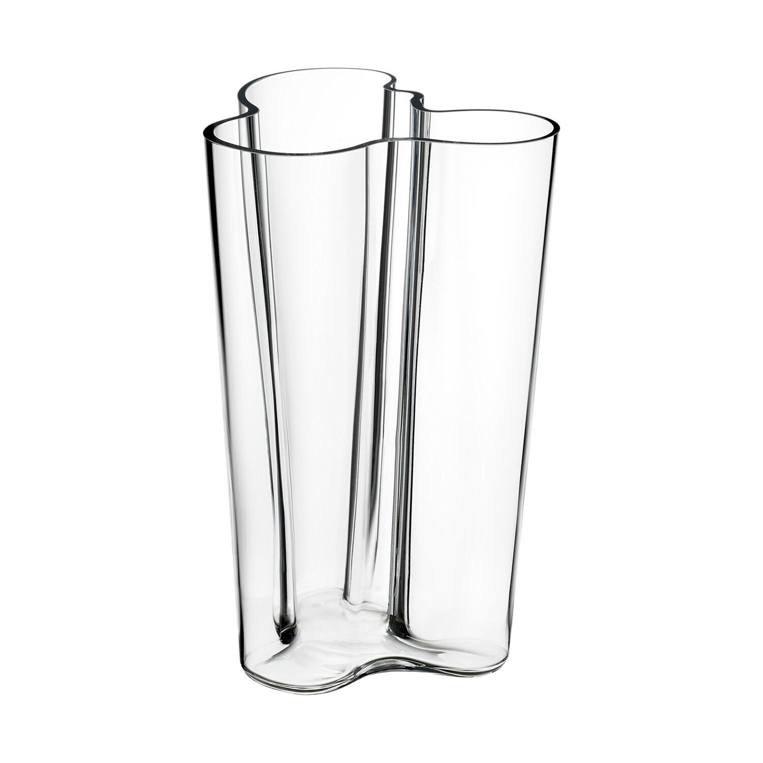iittala Aalto Finlandia Vase 10 Inch Clear