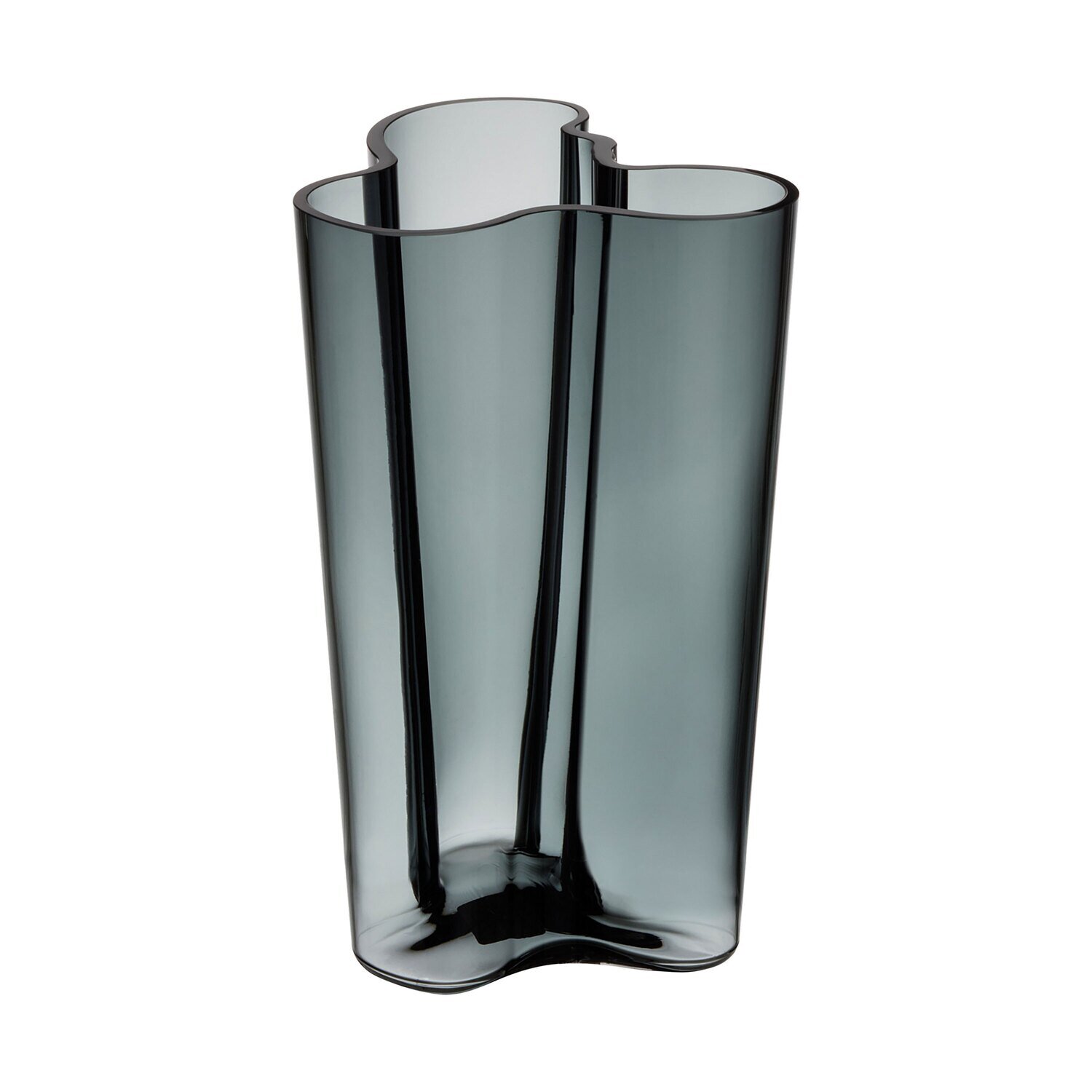 iittala Aalto Finlandia Vase 10 Inch Dark Grey, MPN: 1020907, 6411923657051