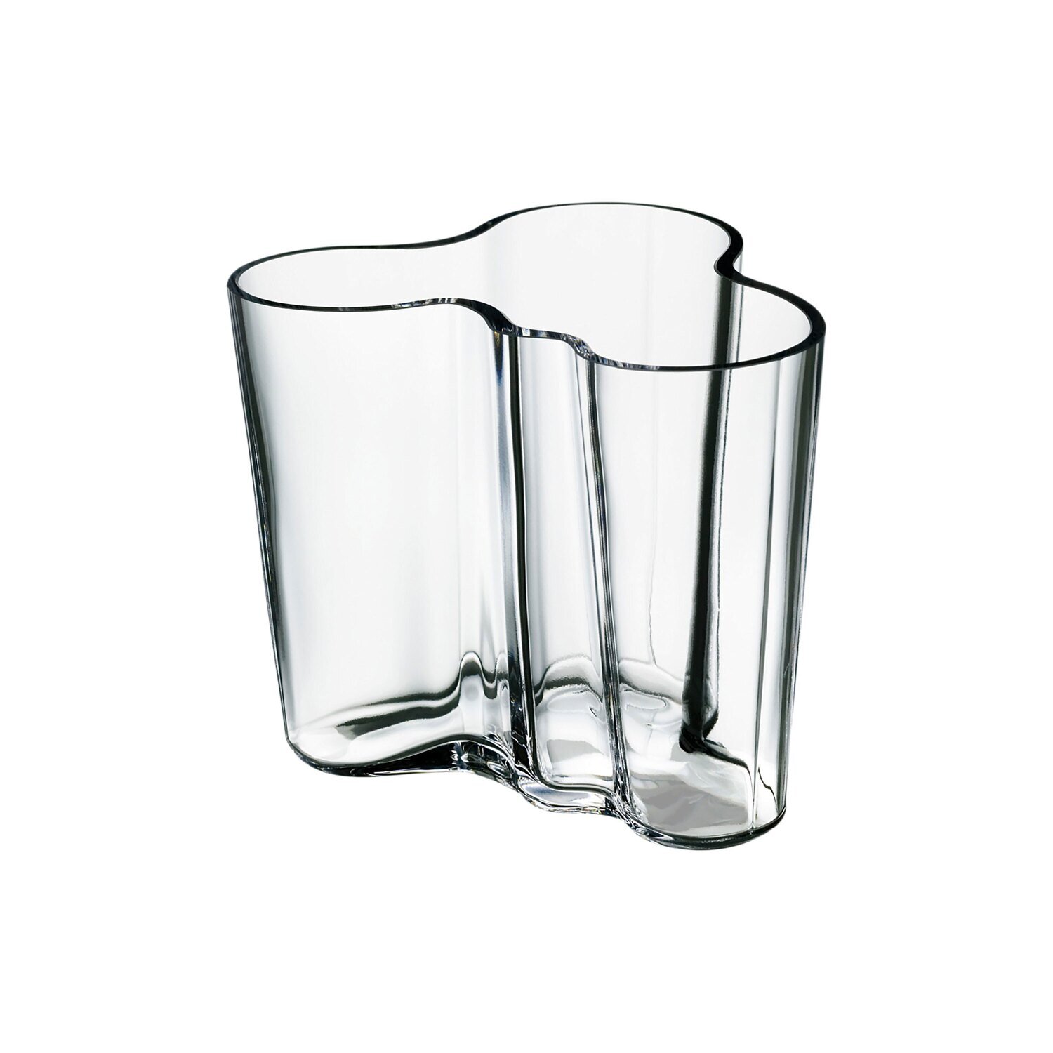 iittala Aalto Vase 3.75 Inch Clear