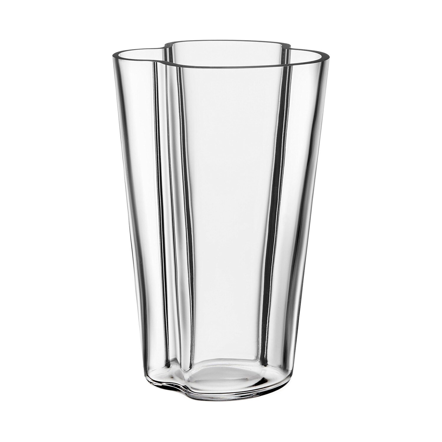 iittala Aalto Vase 8.75 Inch Clear, MPN: 1024738, 6411923660006