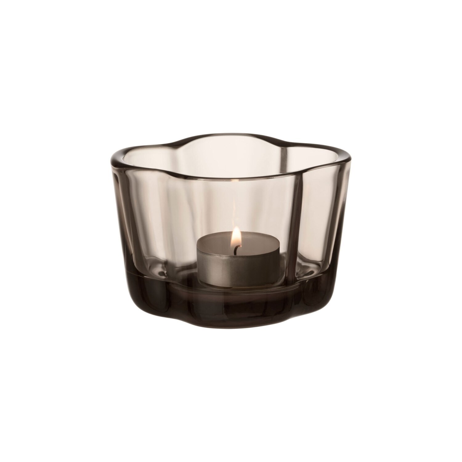 iittala Aalto Tealight Candleholder 2.25 Inch Linen