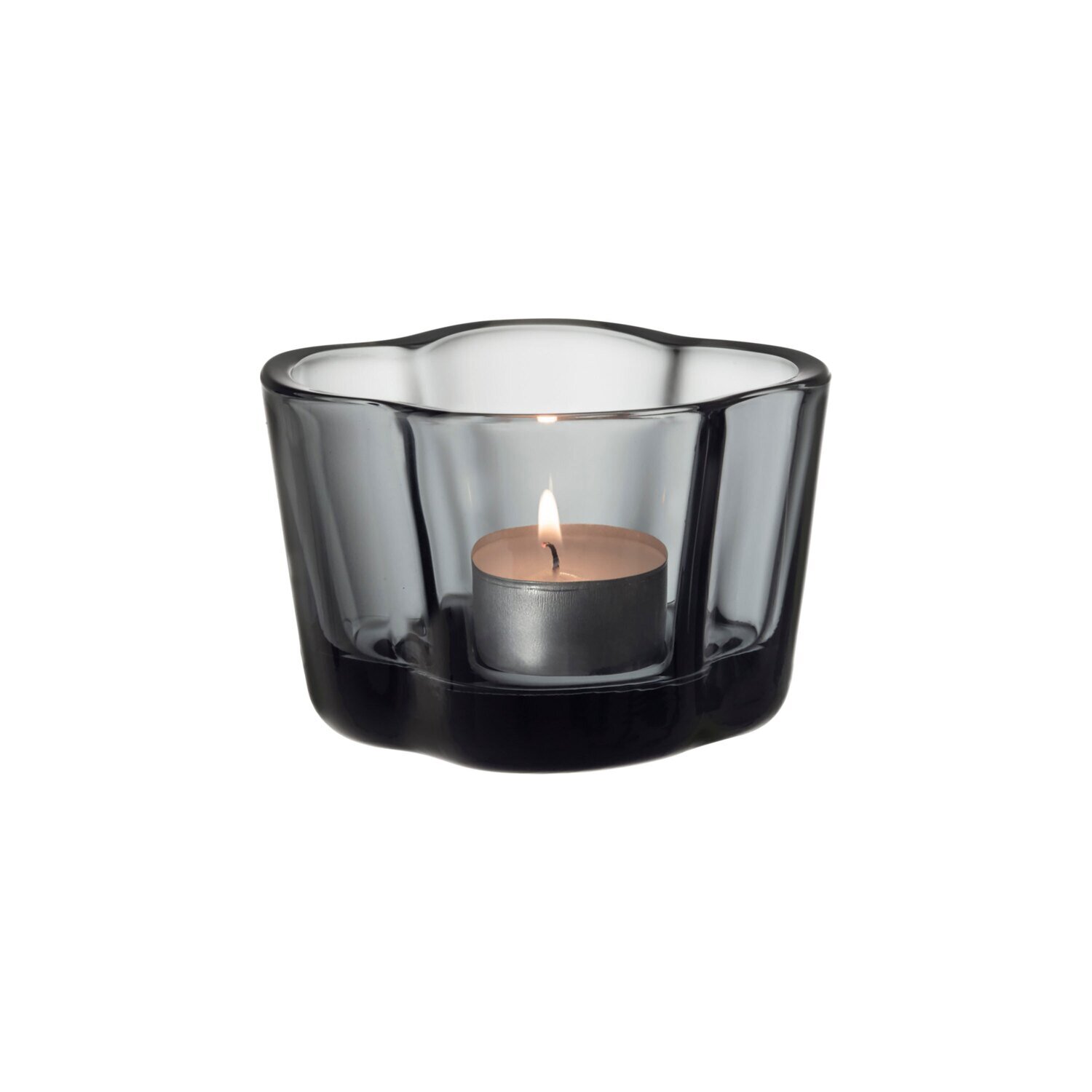 iittala Aalto Tealight Candleholder 2.25 Inch Grey