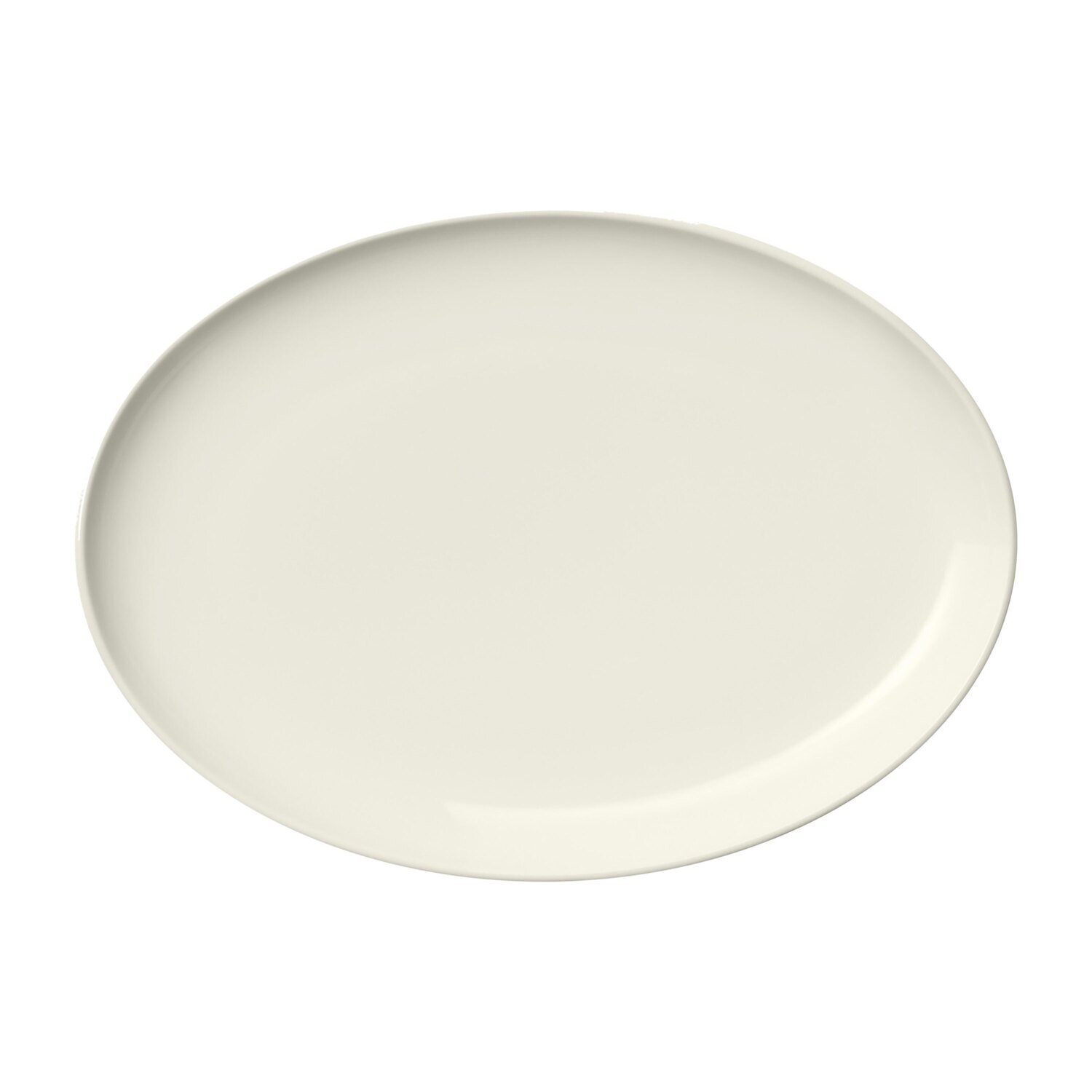 iittala Essence Plate 10 Inch Oval White, MPN: 1028198, 6411923666091