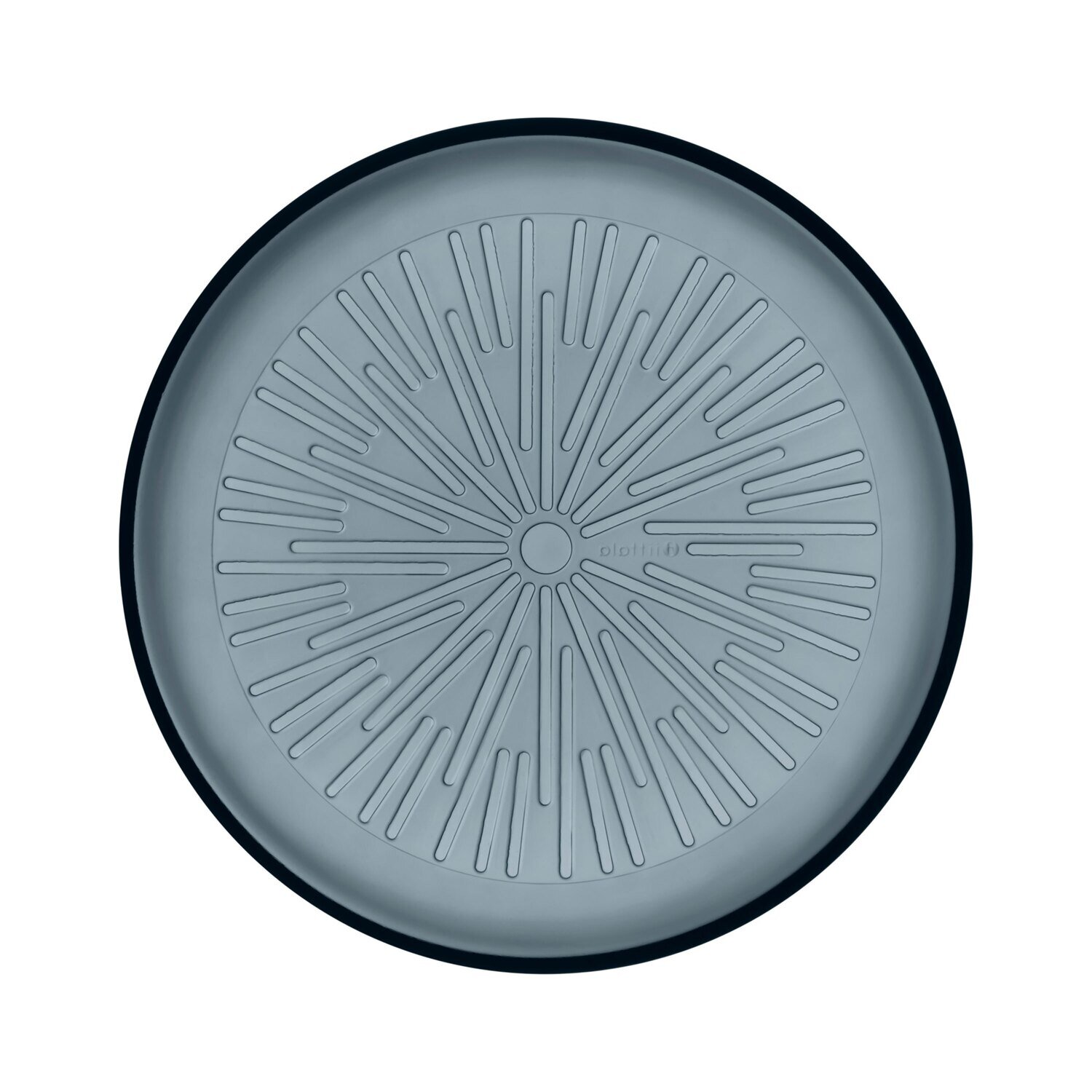 iittala Essence Plate 8.25 Inch Dark Grey, MPN: 1028210, 6411923666114