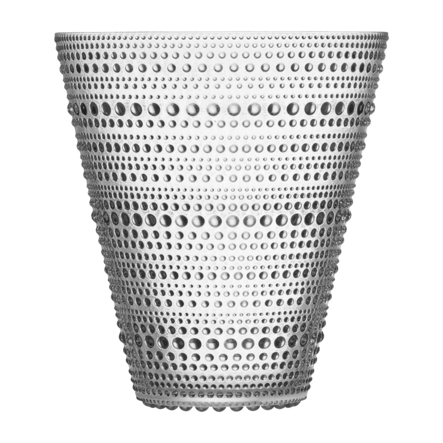 iittala Kastehelmi Vase 6 Inch Clear