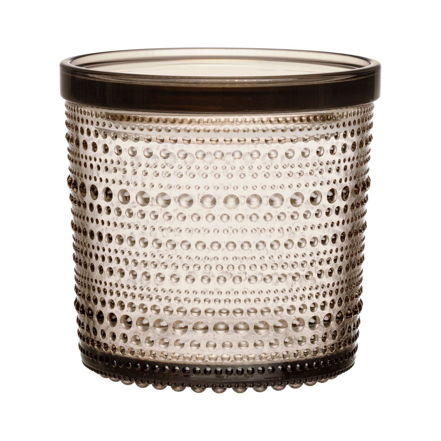 iittala Kastehelmi Jar 4.5 x 4.5 Inch Linen, MPN: 1051170, 6411923667173