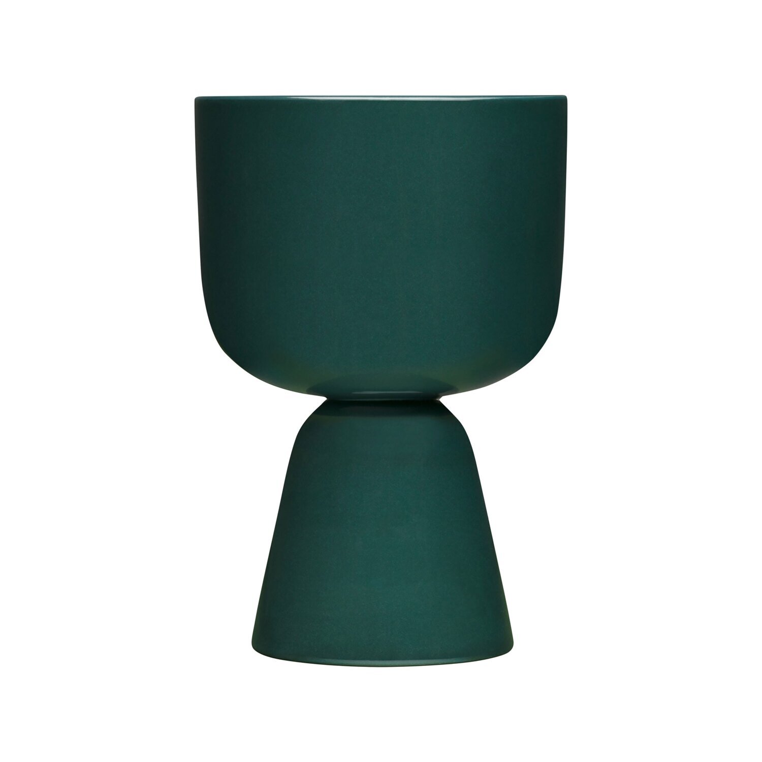 iittala Nappula Plant Pot 9 x 6 Inch Dark Green, MPN: 1051522, 6411923667593