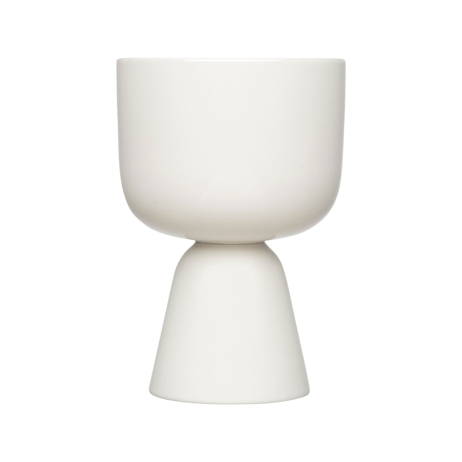 iittala Nappula Plant Pot 9 x 6 Inch White, MPN: 1051509, 6411923667562