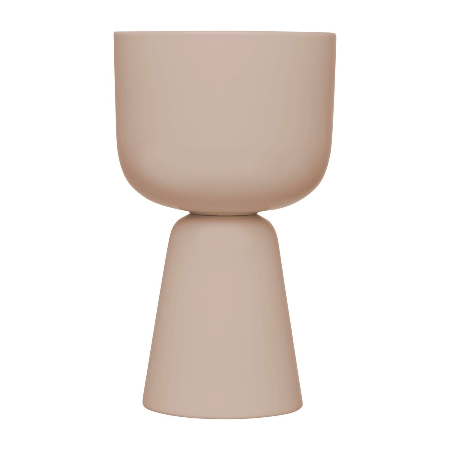 iittala Nappula Plant Pot 10.25 Inch x 6 Inch Beige, MPN: 1052355, 6411923668149