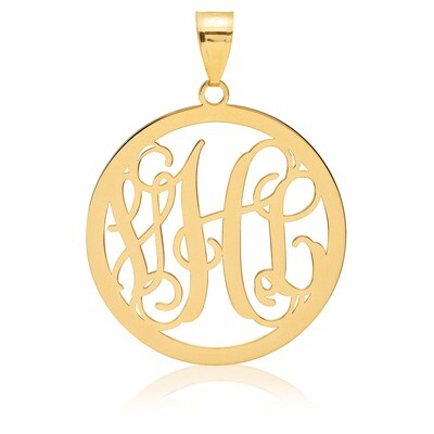 Monogram Pendant .013 Gauge 10k Yellow Gold 10XNA499Y, MPN: 10XNA499Y, 886774553825