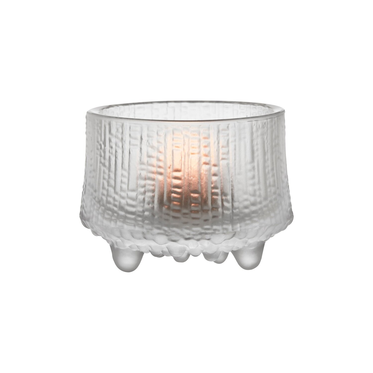 iittala Ultima Thule Tealight Candleholder Matte Frosted 2.5 Inch