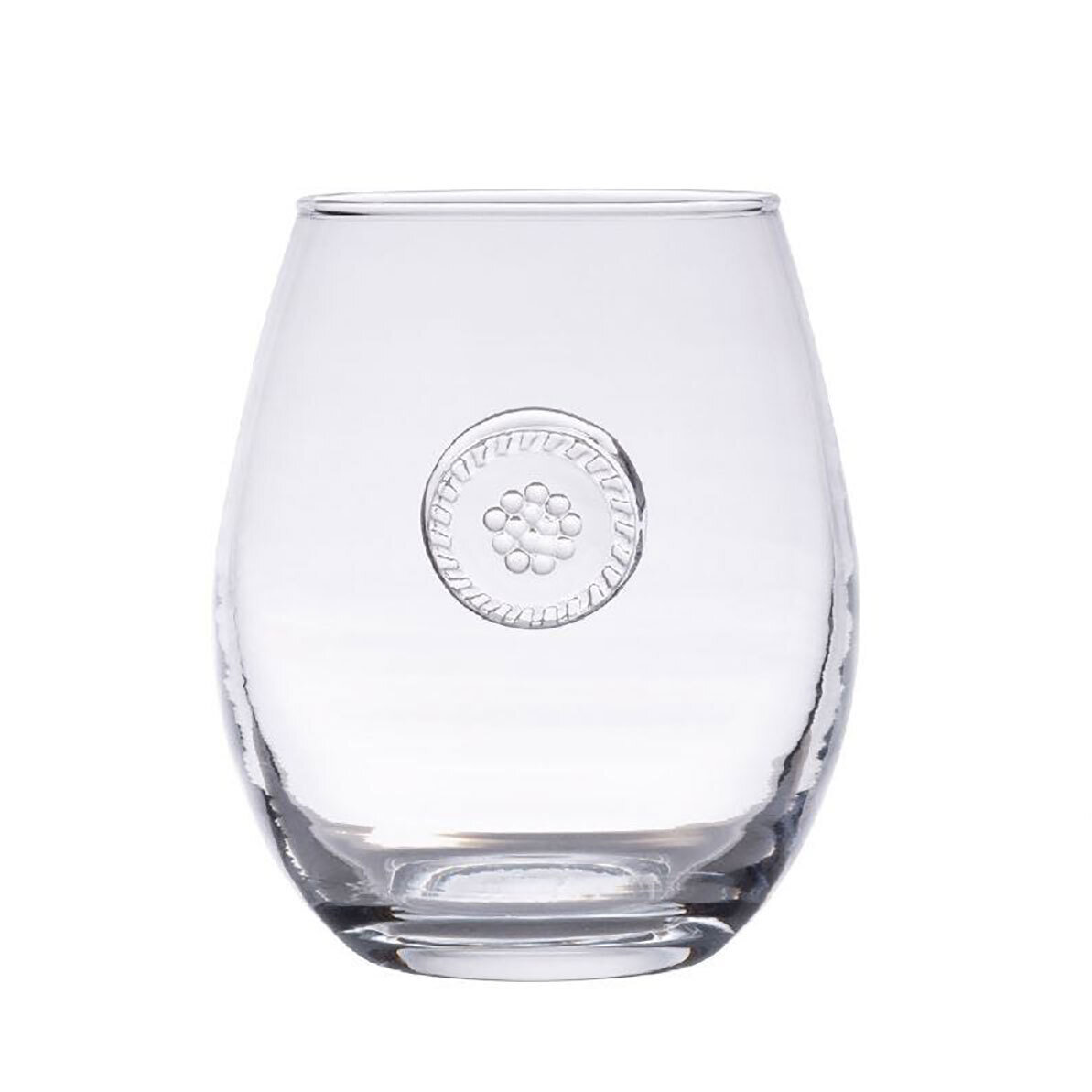 Juliska Berry & Thread Glassware Stemless White Wine B717/C