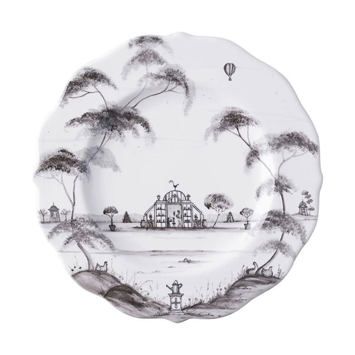 Juliska Country Estate Flint Dessert Salad Plate Conservatory CE02/94, MPN: CE02/94, 814057014114