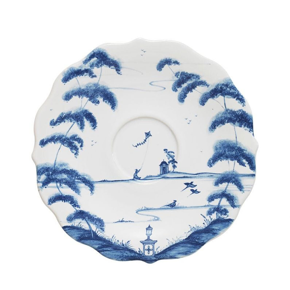 Juliska Country Estate Delft Blue Saucer Garden Follies CE05/44, MPN: CE05/44, 814057017474