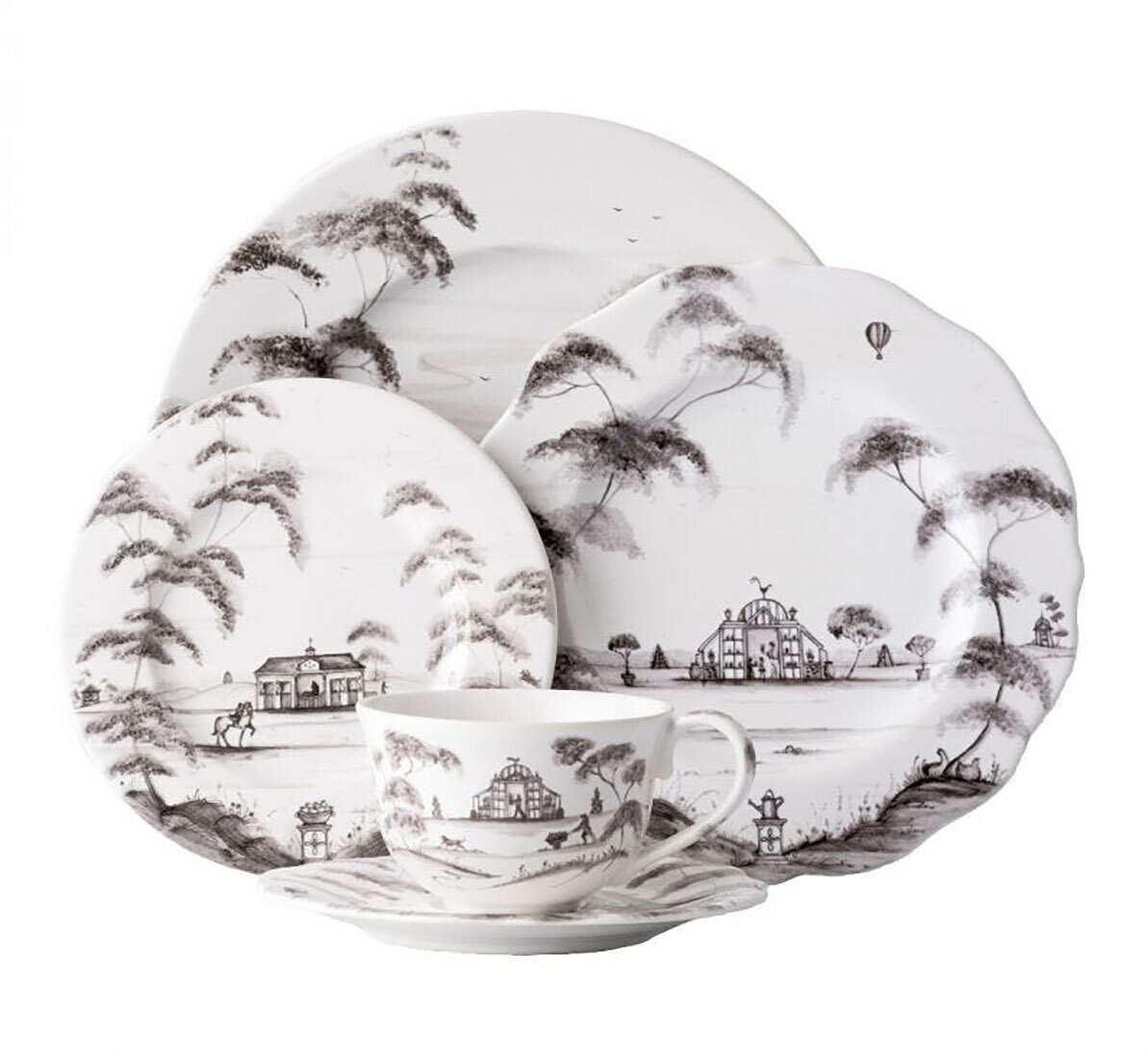 Juliska Country Estate Flint 5 Piece Place Setting CE29/94, MPN: CE29/94, 814057014282