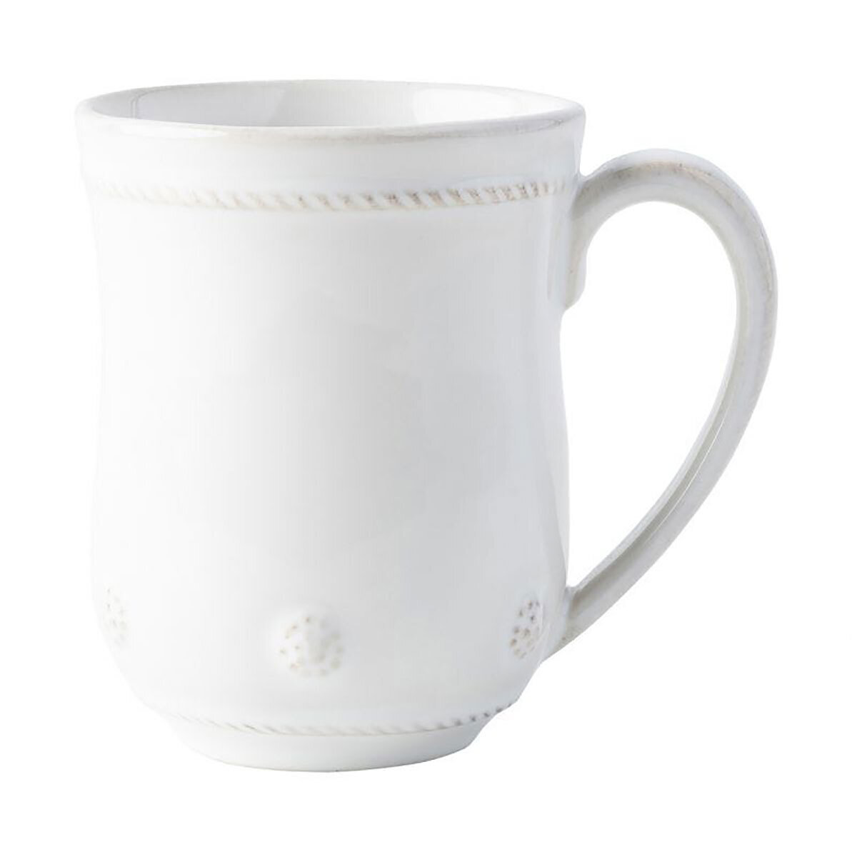 Juliska Berry &amp; Thread Whitewash Mug JA06/W, MPN: JA06/W, 810882033511