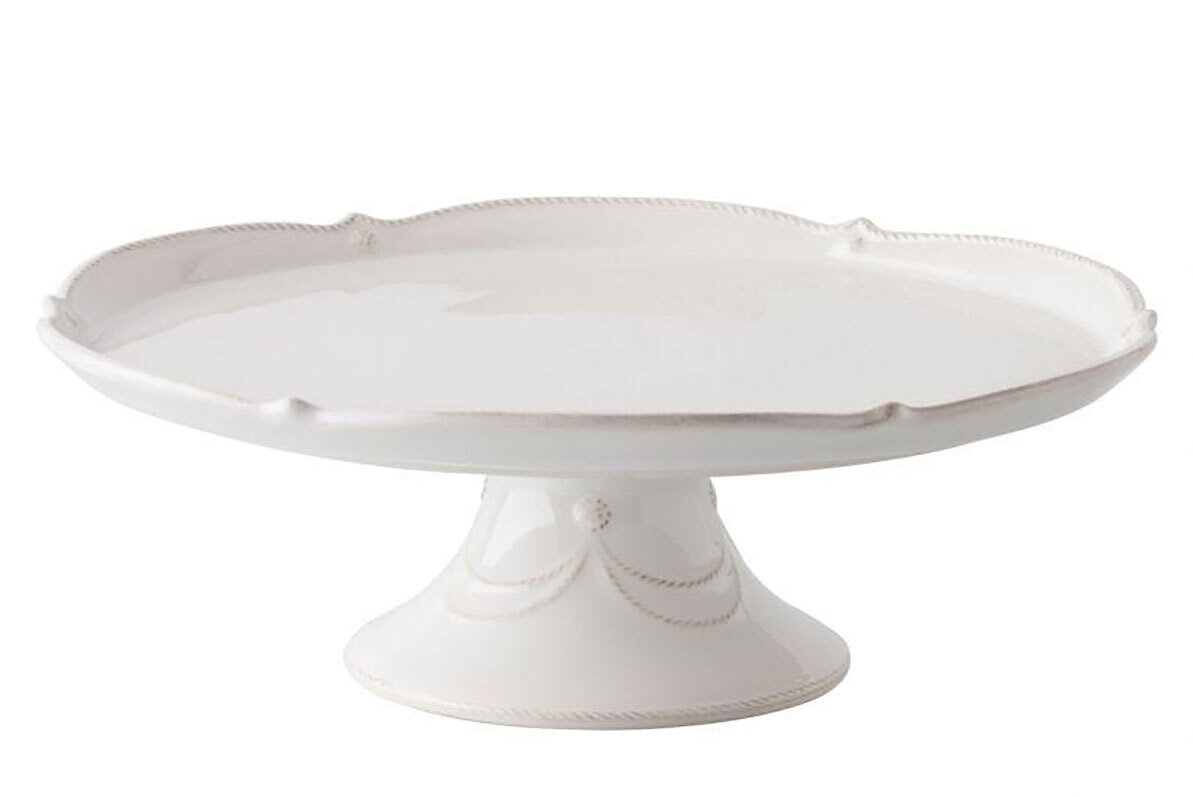Juliska Berry &amp; Thread Whitewash 14 Inch Cake Stand JA18X/W, MPN: JA18X/W, 815261024012