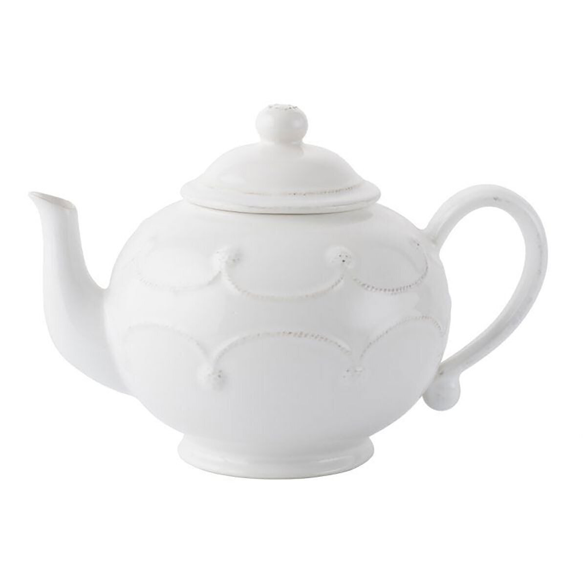 Juliska Berry &amp; Thread Whitewash Teapot JA25/W, MPN: JA25/W, 879742002586