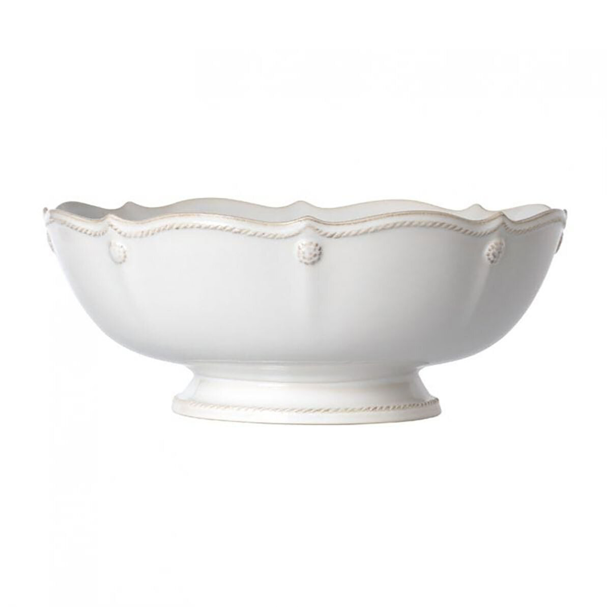 Juliska Berry &amp; Thread Whitewash Footed Fruit Bowl JA95/W, MPN: JA95/W, 810044020908