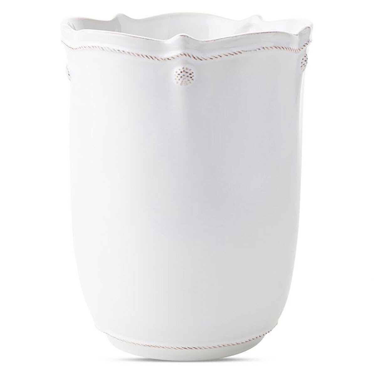 Juliska Berry &amp; Thread Whitewash Wastebasket JAV01/W, MPN: JAV01/W, 810034834232