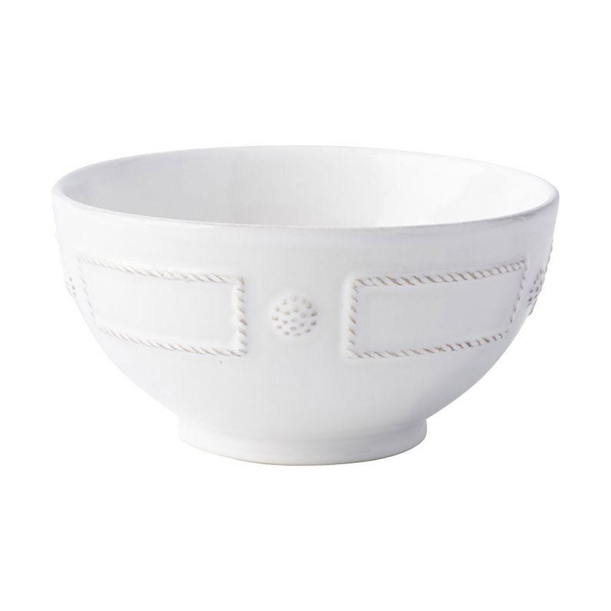 Juliska Berry &amp; Thread French Panel Whitewash Cereal Ice Cream Bowl JB07/W, MPN: JB07/W, 8152610202…