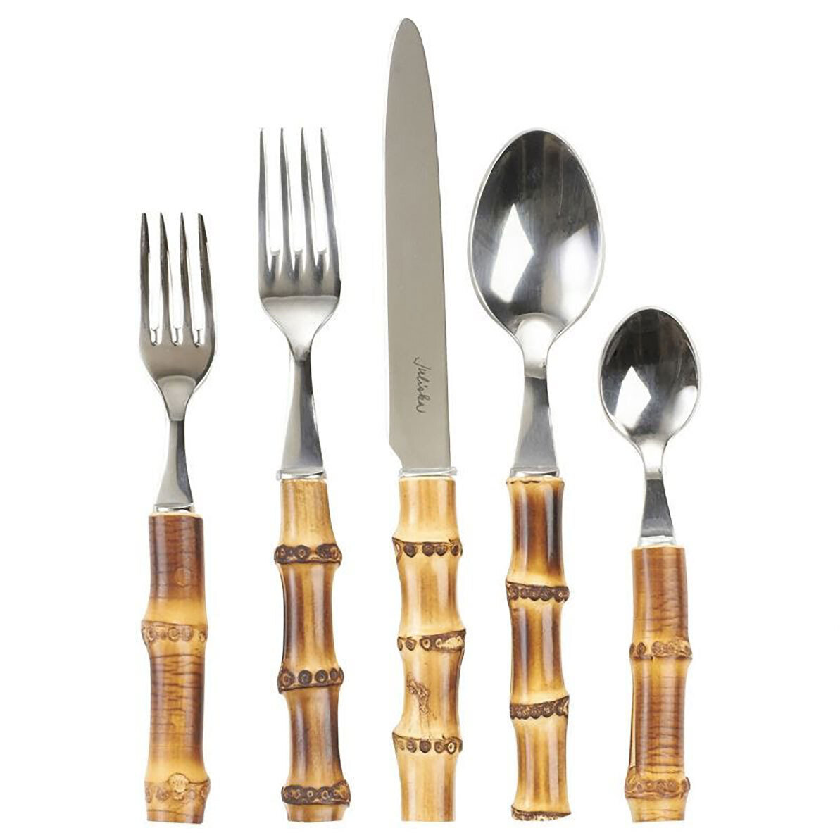 Juliska Natural Bamboo 5 Piece Place Setting JF5P/NB, MPN: JF5P/NB, 182222000867