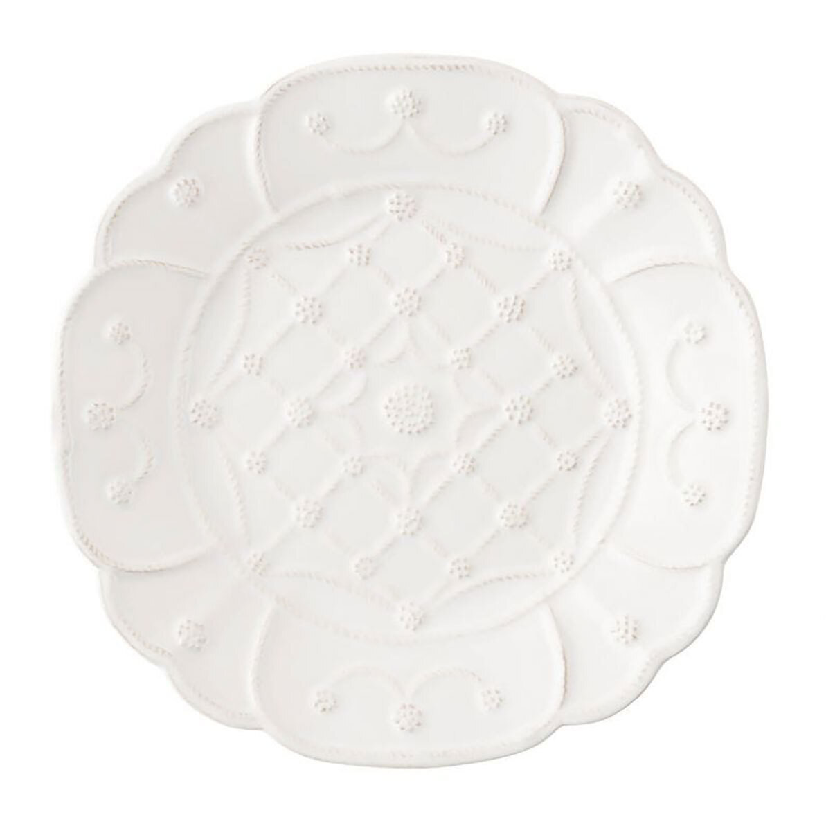 Juliska Jardins du Monde Whitewash Villandry Dessert Salad Plate JMV02/10, MPN: JMV02/10, 879742009…