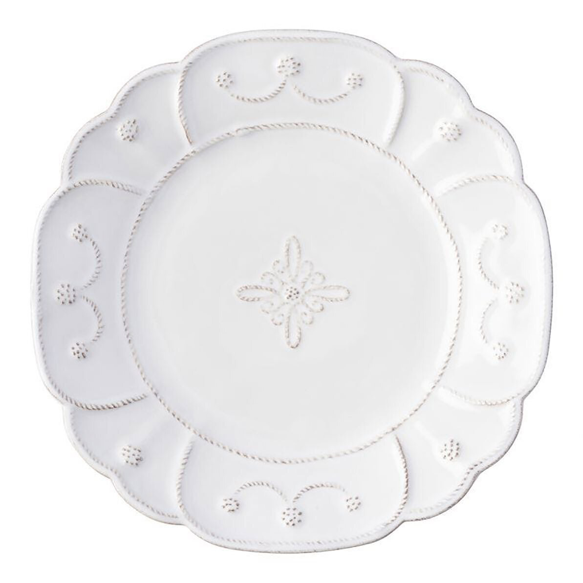 Juliska Jardins du Monde Whitewash Dessert Salad Plate JMV02X/10, MPN: JMV02X/10, 814057012714