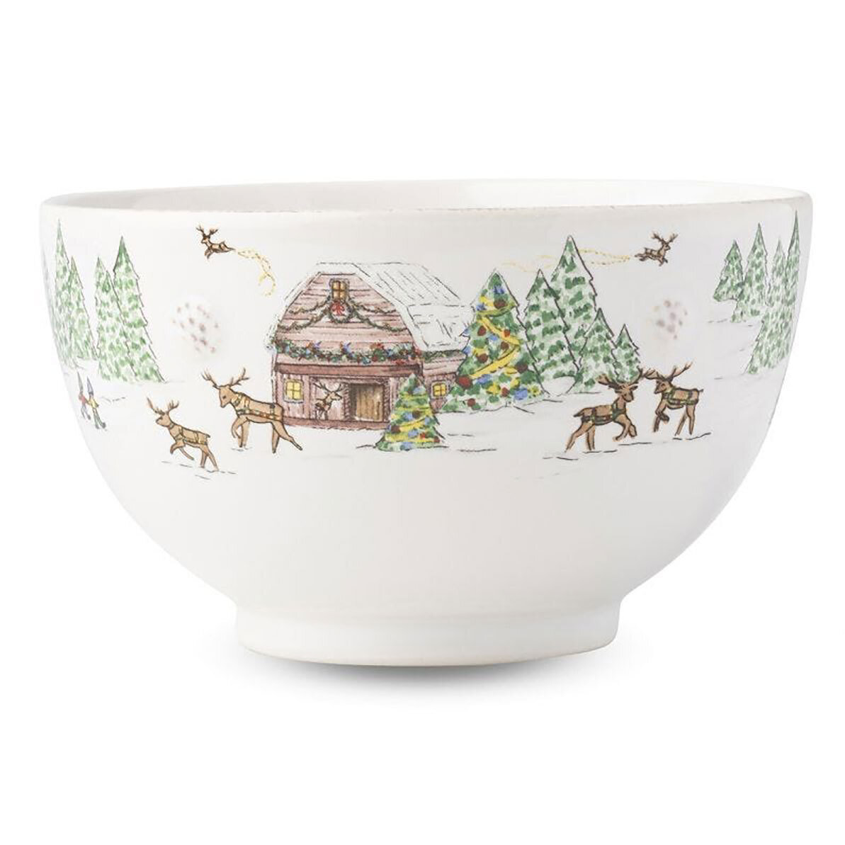 Juliska Berry &amp; Thread North Pole Cereal Ice Cream Bowl JN07/88