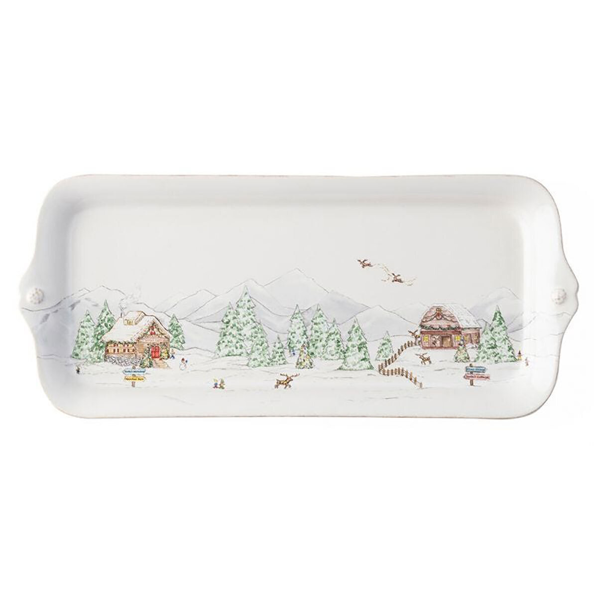 Juliska Berry &amp; Thread North Pole Hostess Tray JN54/88