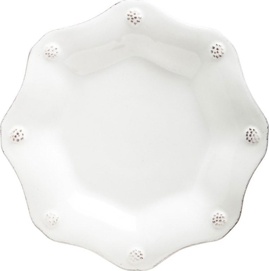 Juliska Berry &amp; Thread Whitewash Scallop Tea Plate JST/W, MPN: JST/W, 182222000652