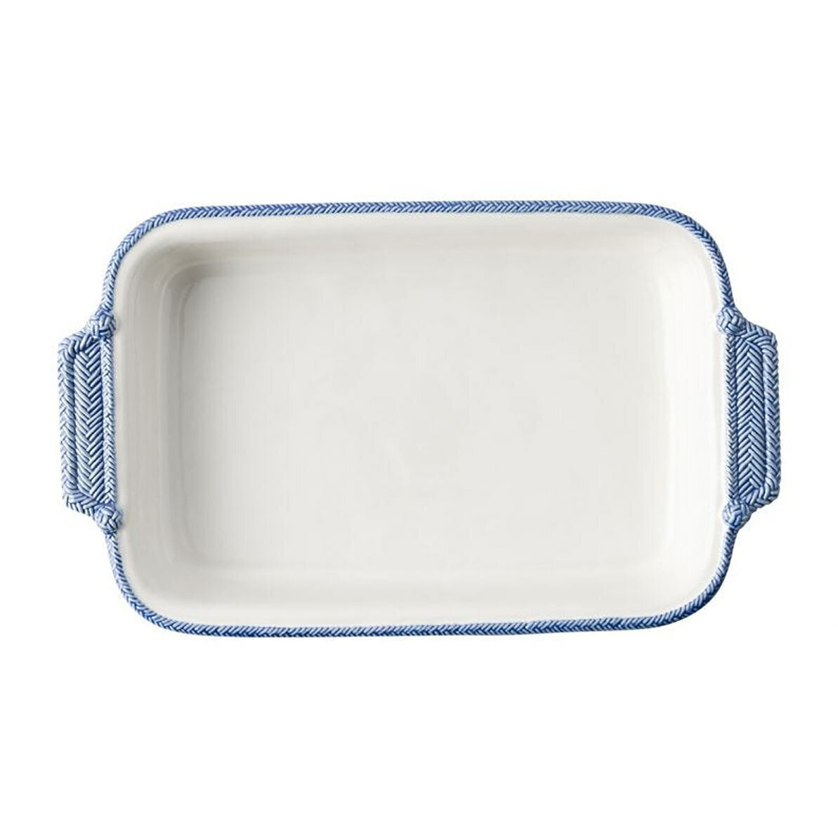 Juliska Le Panier White Delft Rectangular Baker KH18/44, MPN: KH18/44, 815261023596