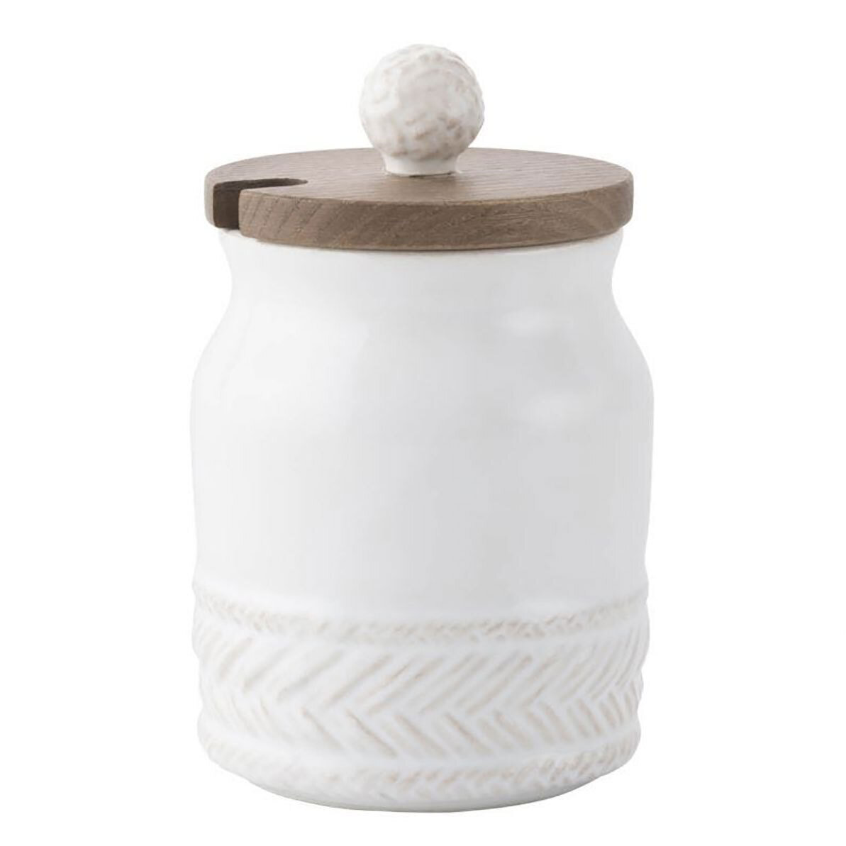 Juliska Le Panier Whitewash Sugar Pot KH27/10, MPN: KH27/10, 815261020557