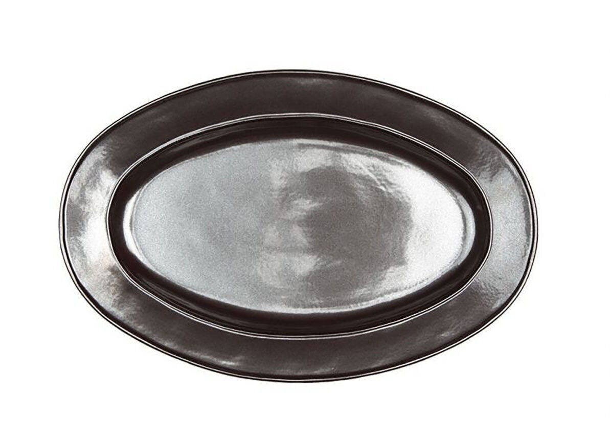 Juliska Pewter Stoneware 15 Inch Oval Platter KP55/91