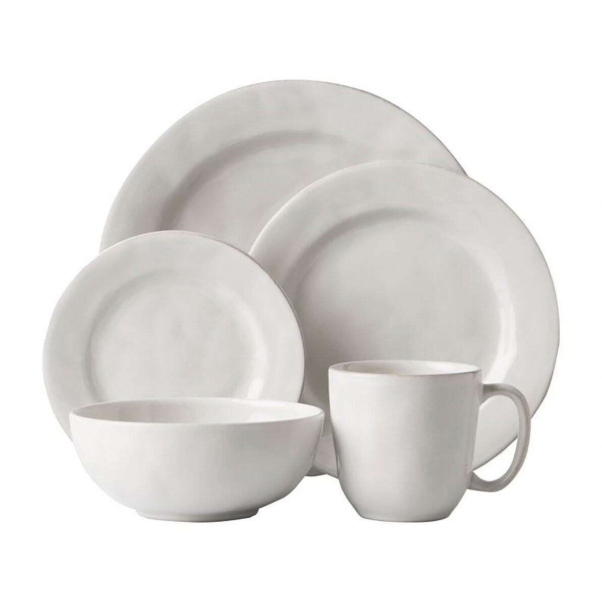 Juliska Puro Whitewash 5 Piece Place Setting KS29X/10, MPN: KS29X/10, 815261021172